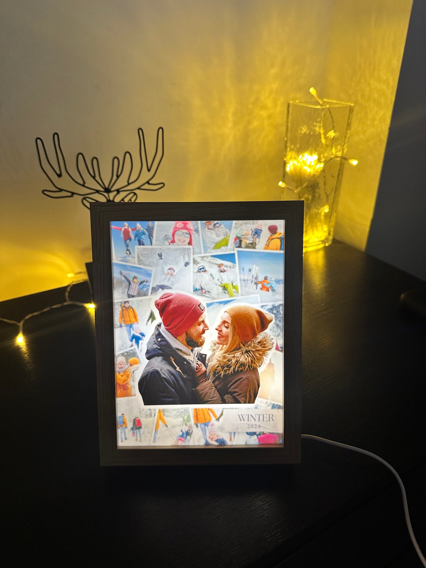 Luminous Personal Photo Frame & Night Lamp