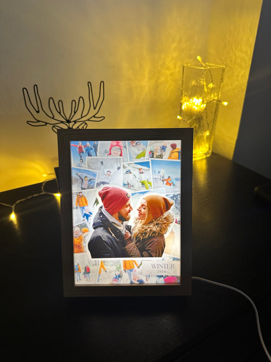 Luminous Personal Photo Frame & Night Lamp